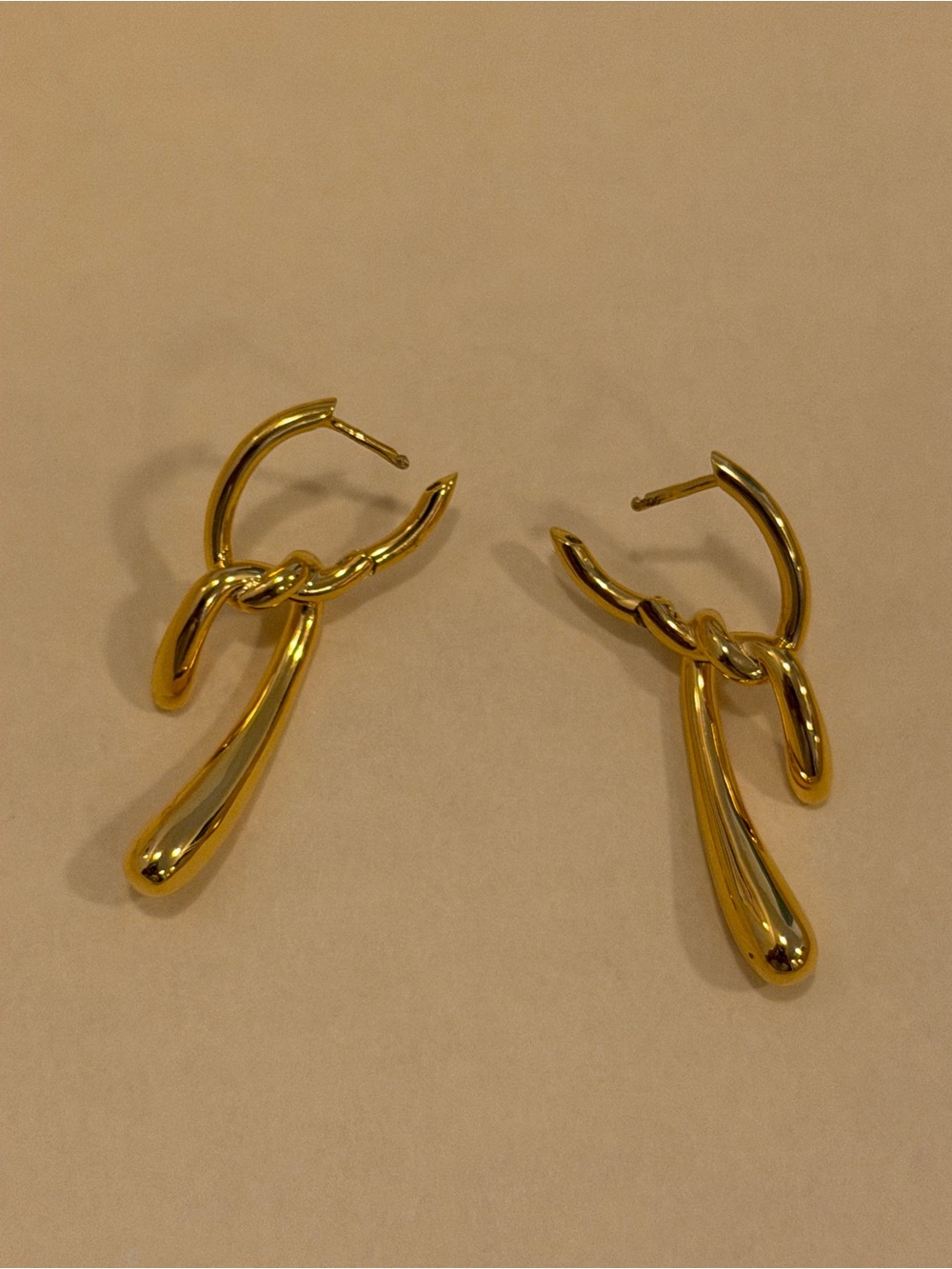 Pdpaola Twist Hoops - Picture 4 of 5